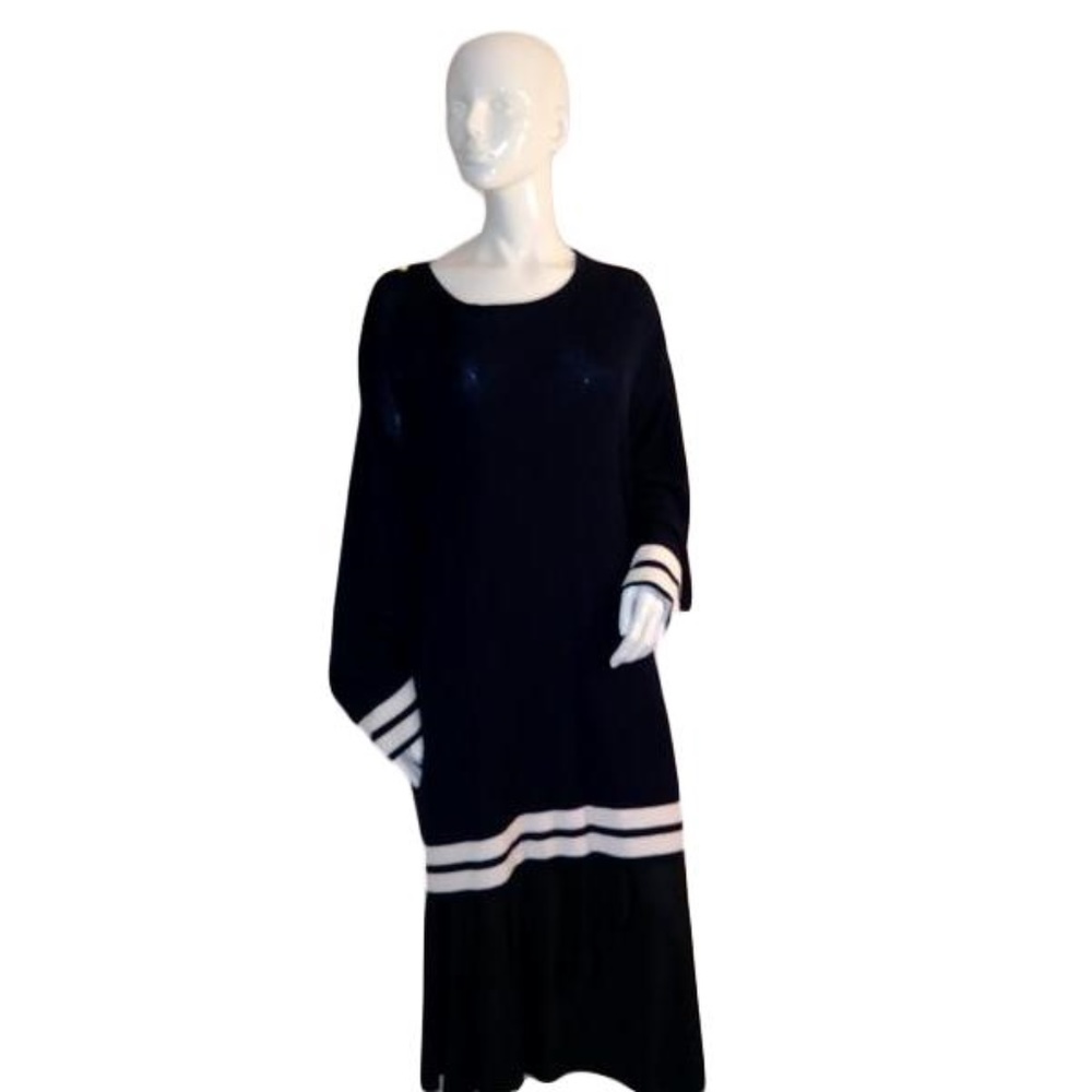Liz Claiborne Sweater, Navy Blue Size: 3 - Picture 1 of 5
